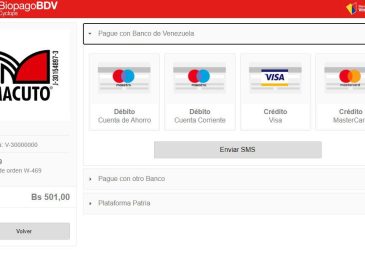 Botón de Integración de pago Biopago del Banco de Venezuela con Prestashop