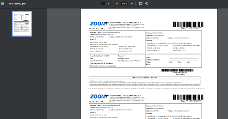 ZOOM Shipping Carrier in Venezuela for Plugin WooCommerce Wordpress