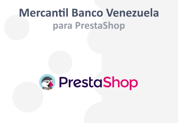 Botón de Pago del Banco Mercantil Venezuela para Prestashop