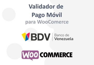 Botón de Integración de Pago Móvil del Banco de Venezuela con WordPress WooCommerce