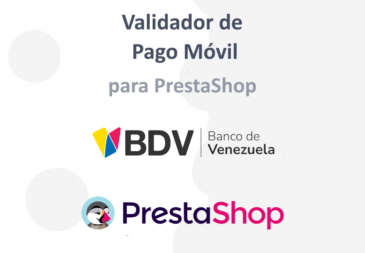 Botón de Integración de Pago Móvil del Banco de Venezuela con Prestashop