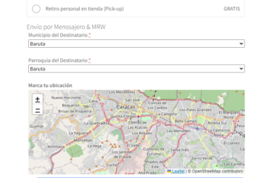 Menssajero & MRW Venezuela for WooCommerce